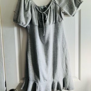 Grey Sweater Dress